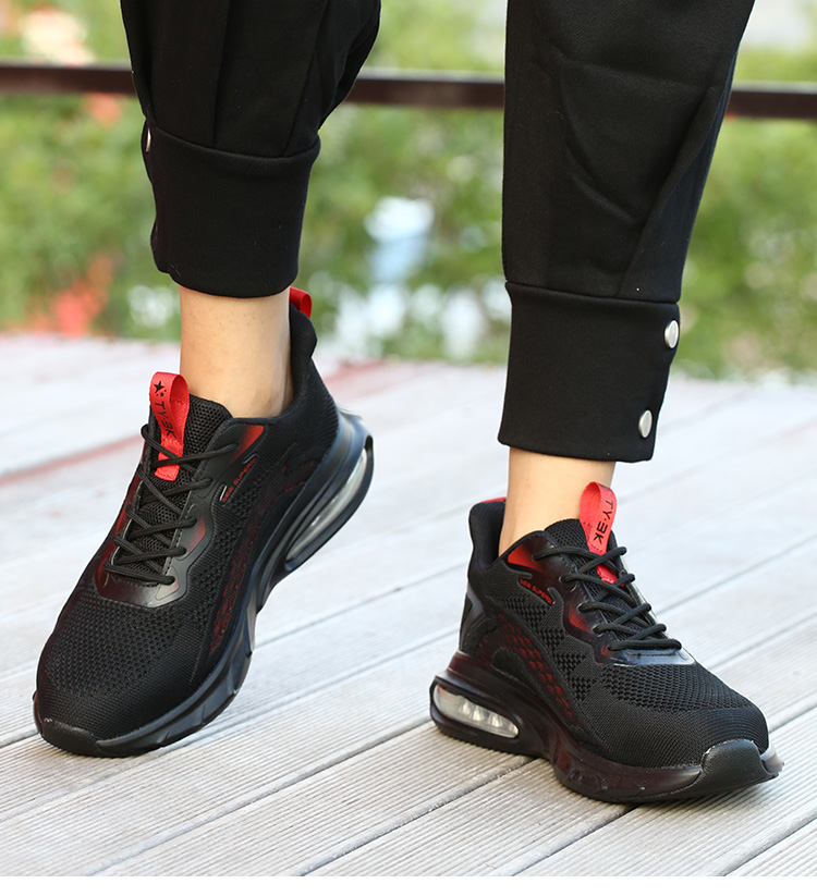 Breathable Safety Shoes Men Ladies Work Shoes Work Boots Lightweight Drop Resistant